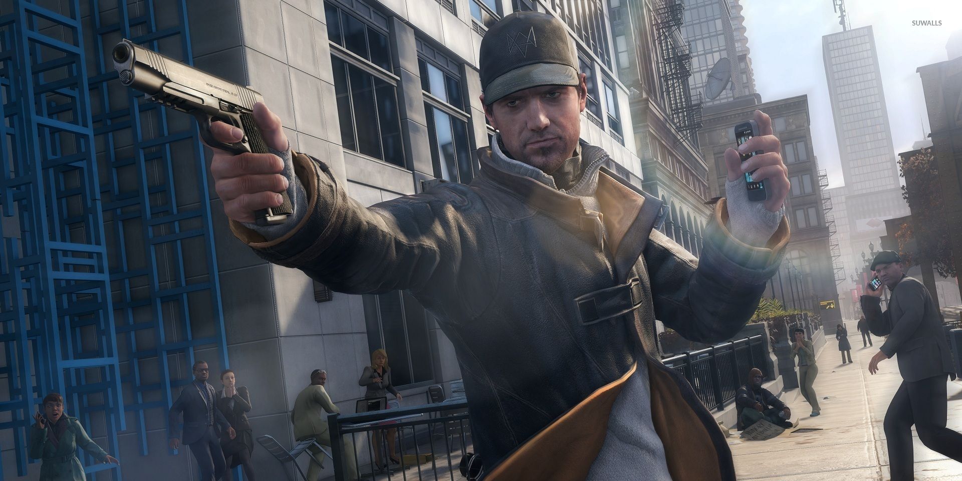Aiden Pearce from Watch Dogs.