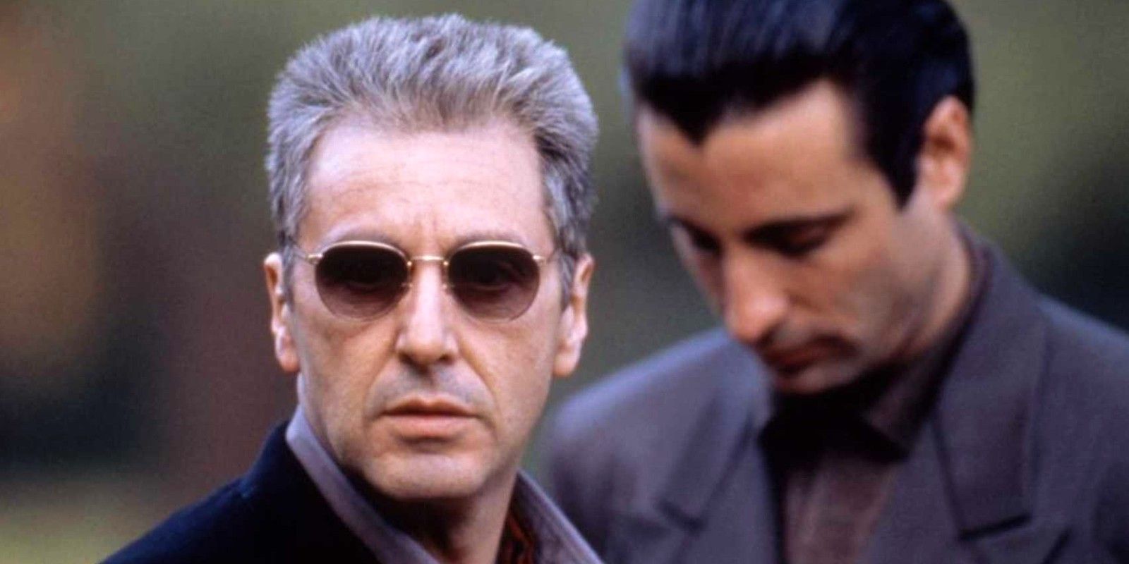 Al Pacino and Andy Garcia in The Godfather Part III