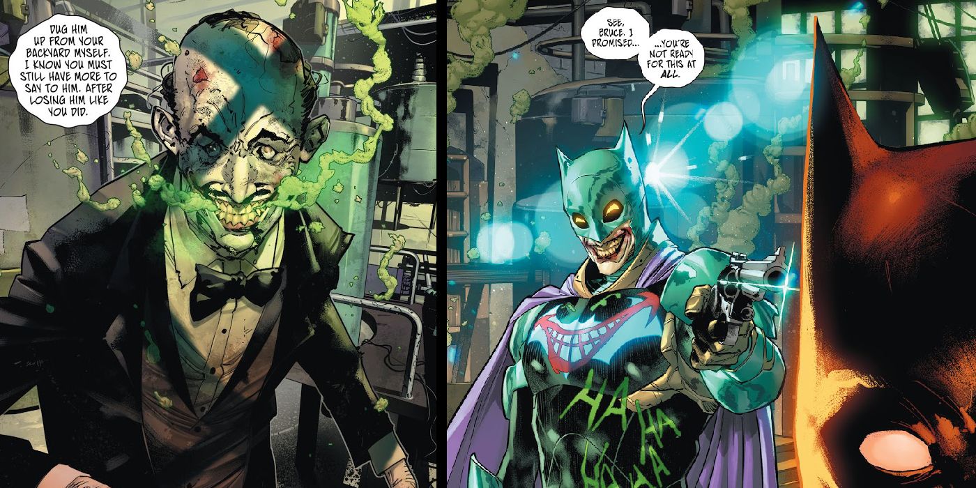 Alfred Batman Joker Batsuit