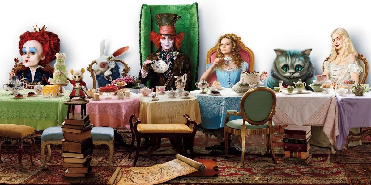 Original cast of the 2010 Alice In Wonderland