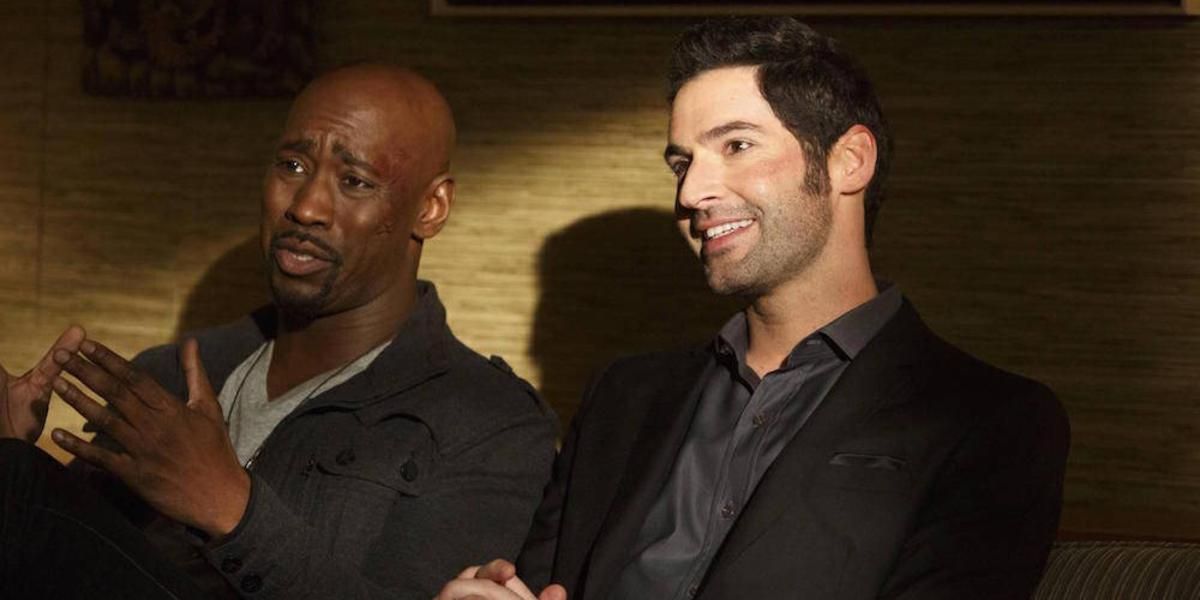 Amenadiel and Lucifer in therapy