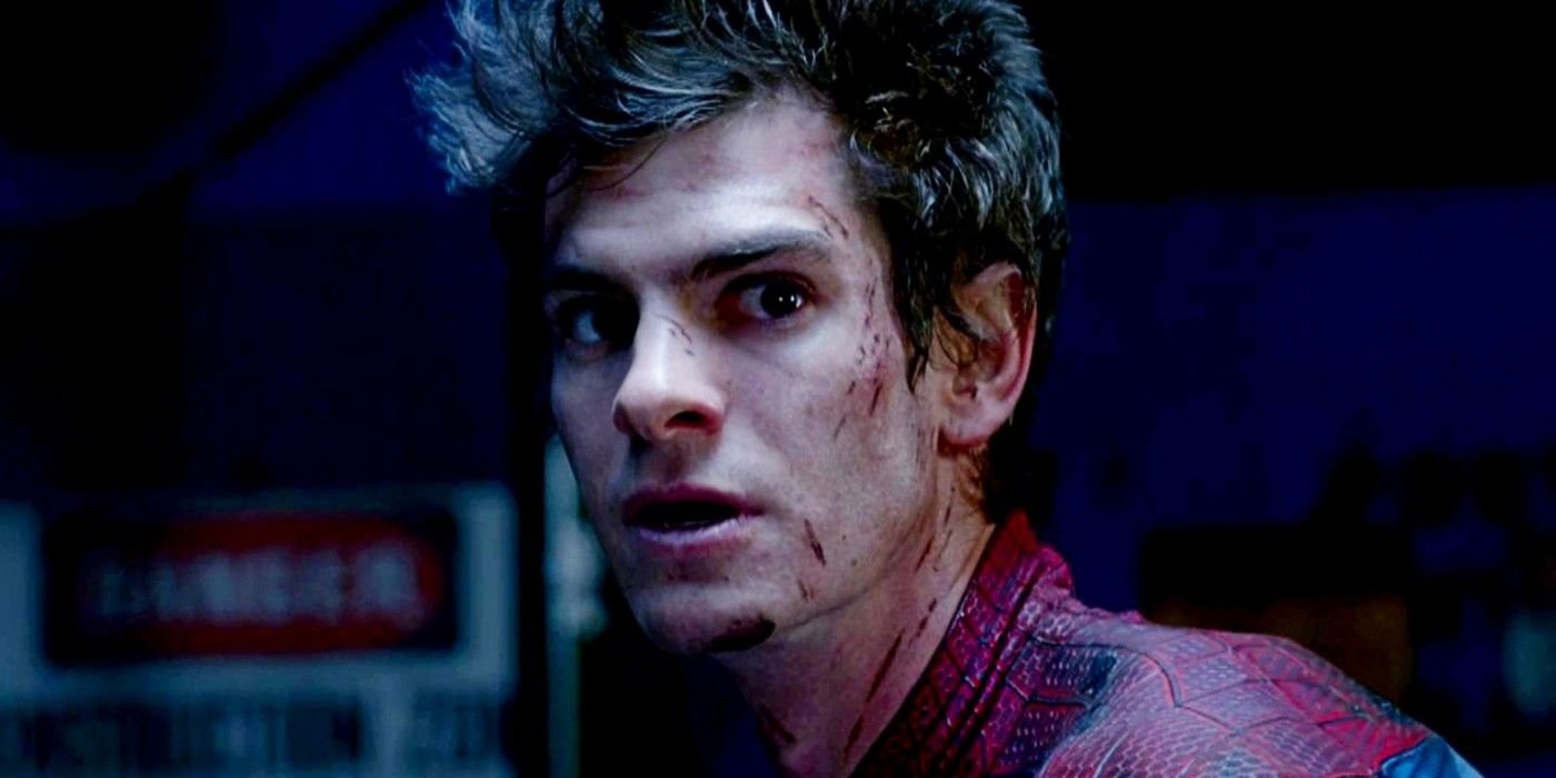 Andrew Garfield as Peter Parker in Amazing Spider-Man