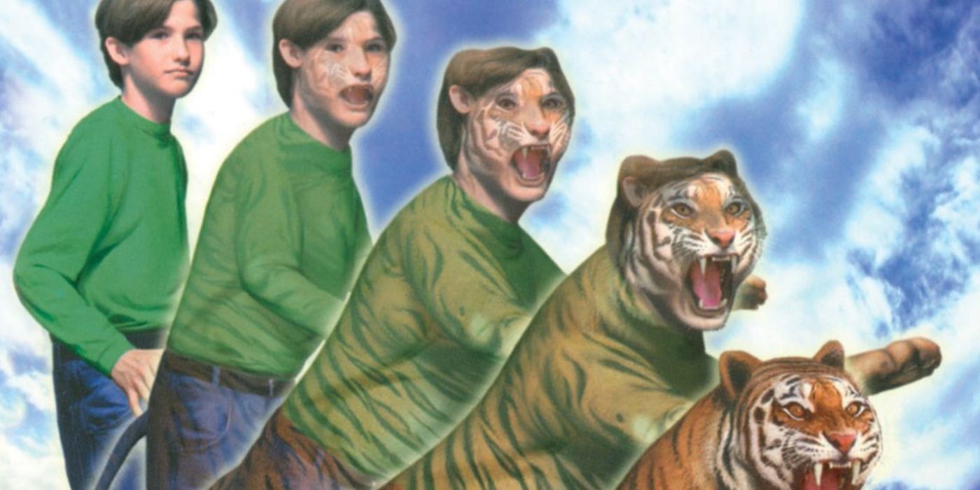 Animorphs tiger book cover