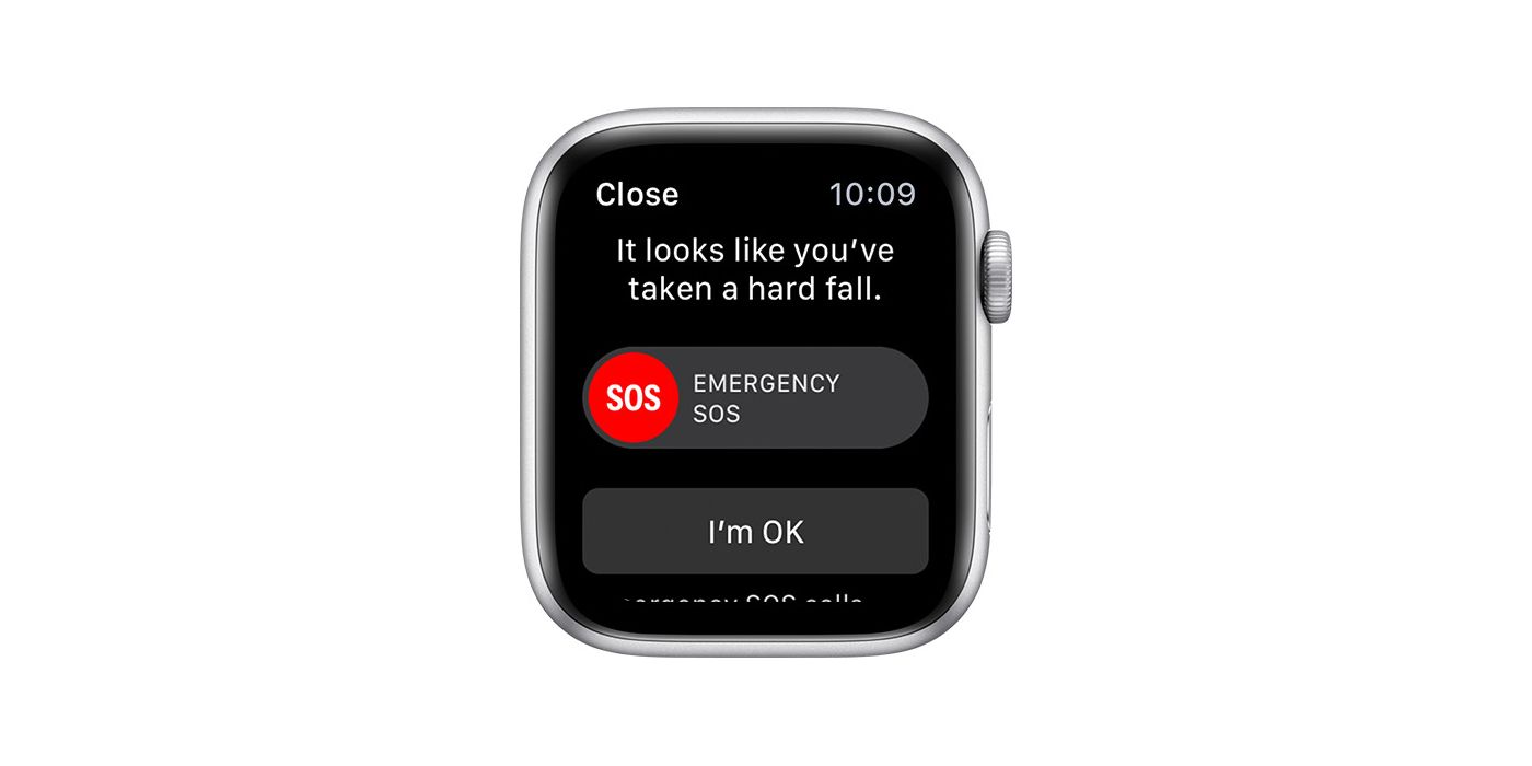Fall detection presented on the Apple watch