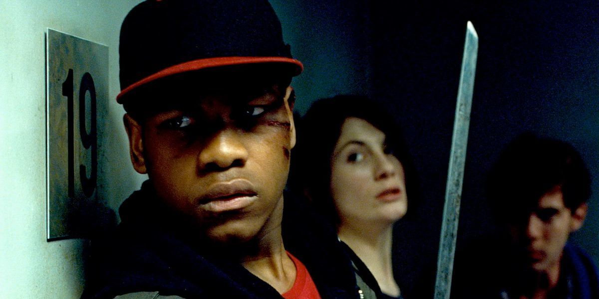 John Boyega about to fight in Attack The Block