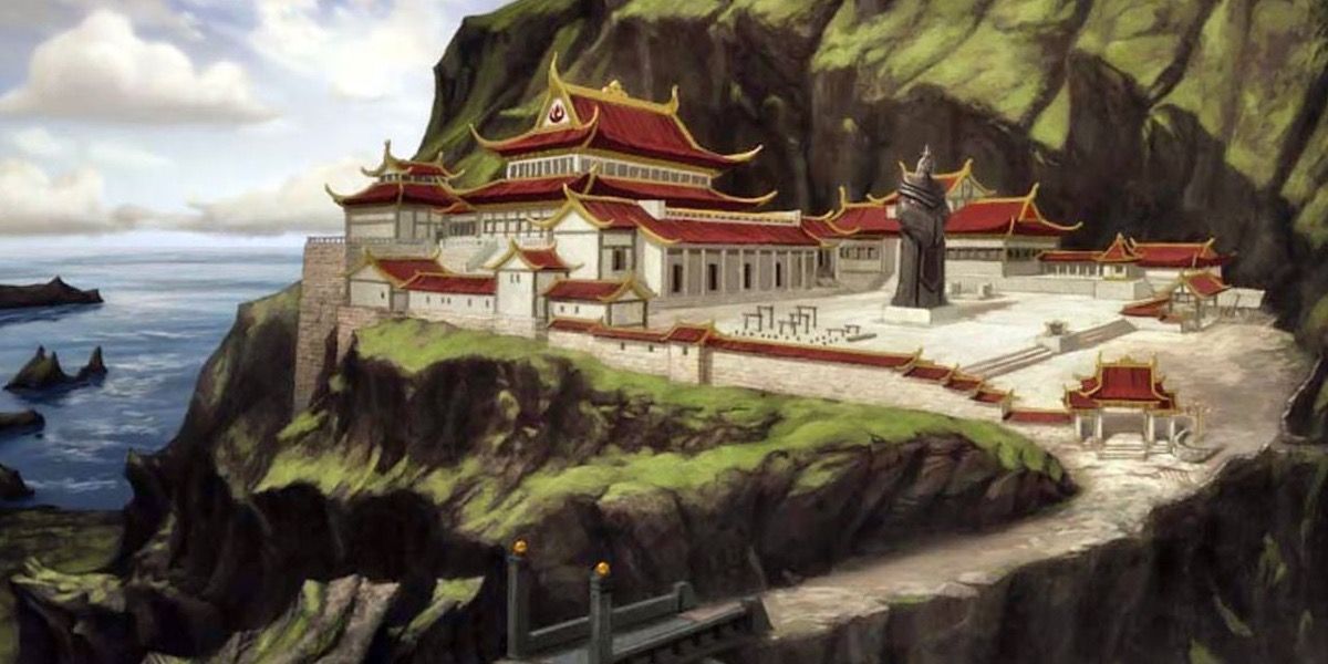 The Fire Nation Royal Academy for Girls in ATLA
