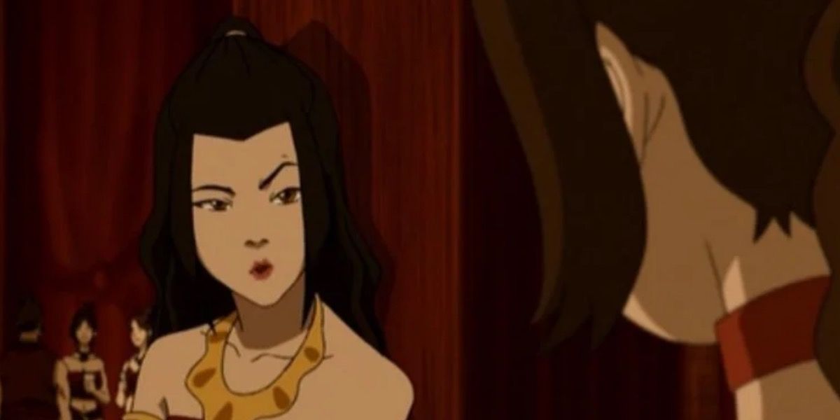 Azula and Ty Lee share a moment