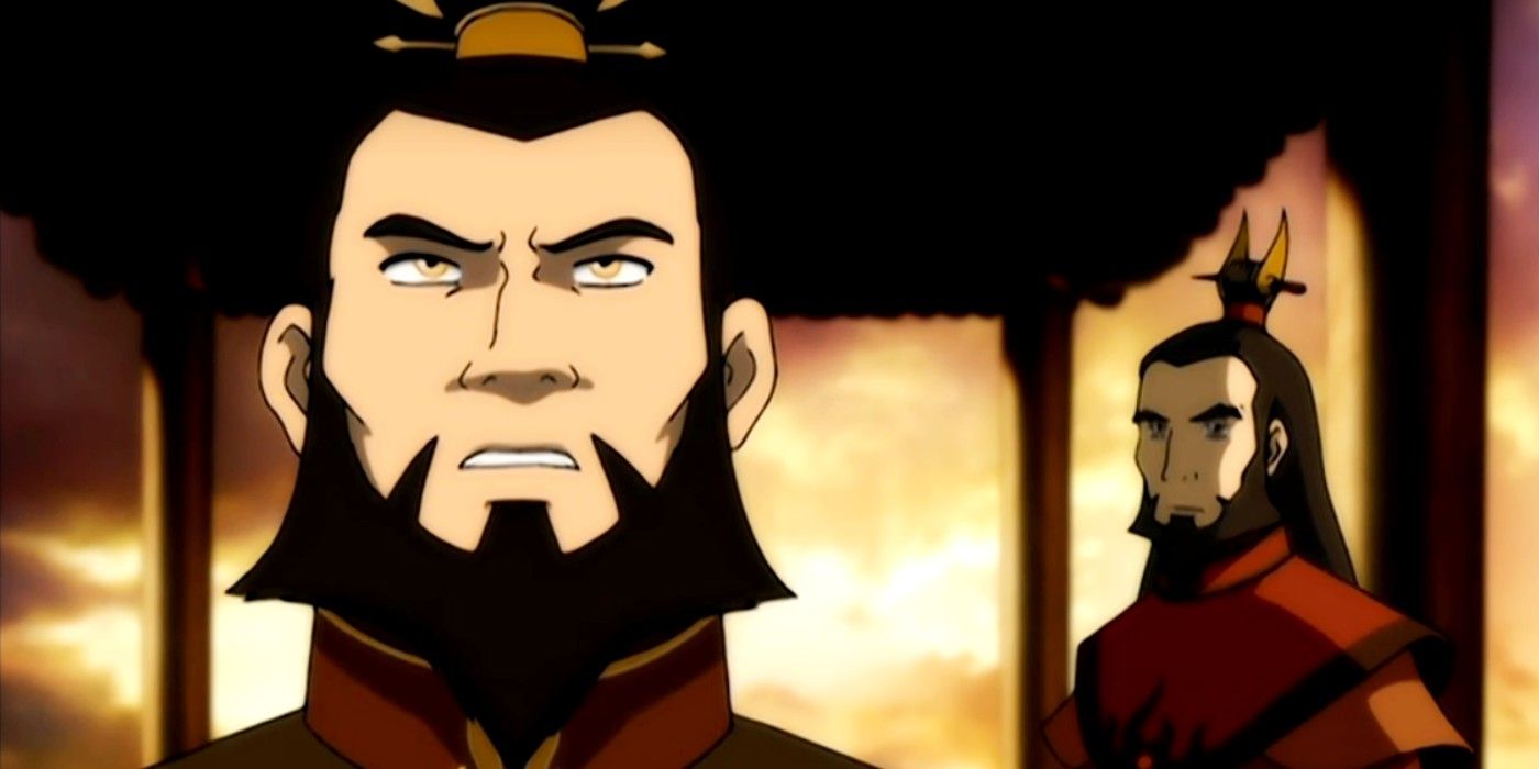 Avatar Fire Lord Sozin and Roku in Avatar the Last Airbender