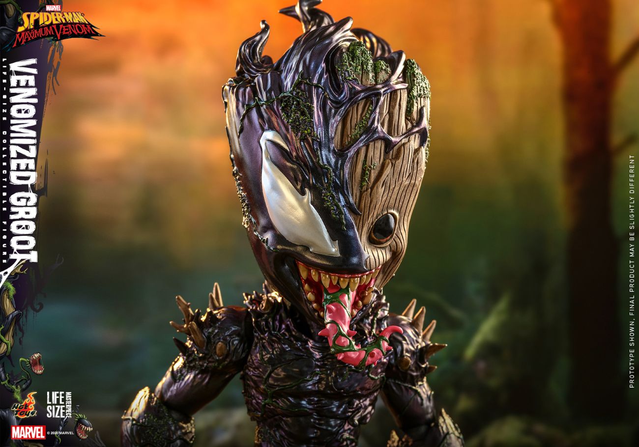 Baby Groot Gets Venomized in New Figure From Hot Toys