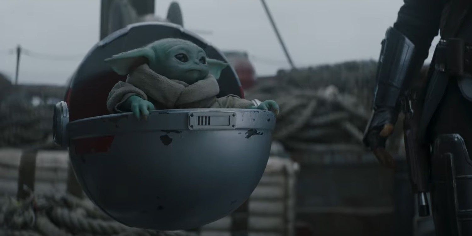 Baby Yoda in Mandalorian