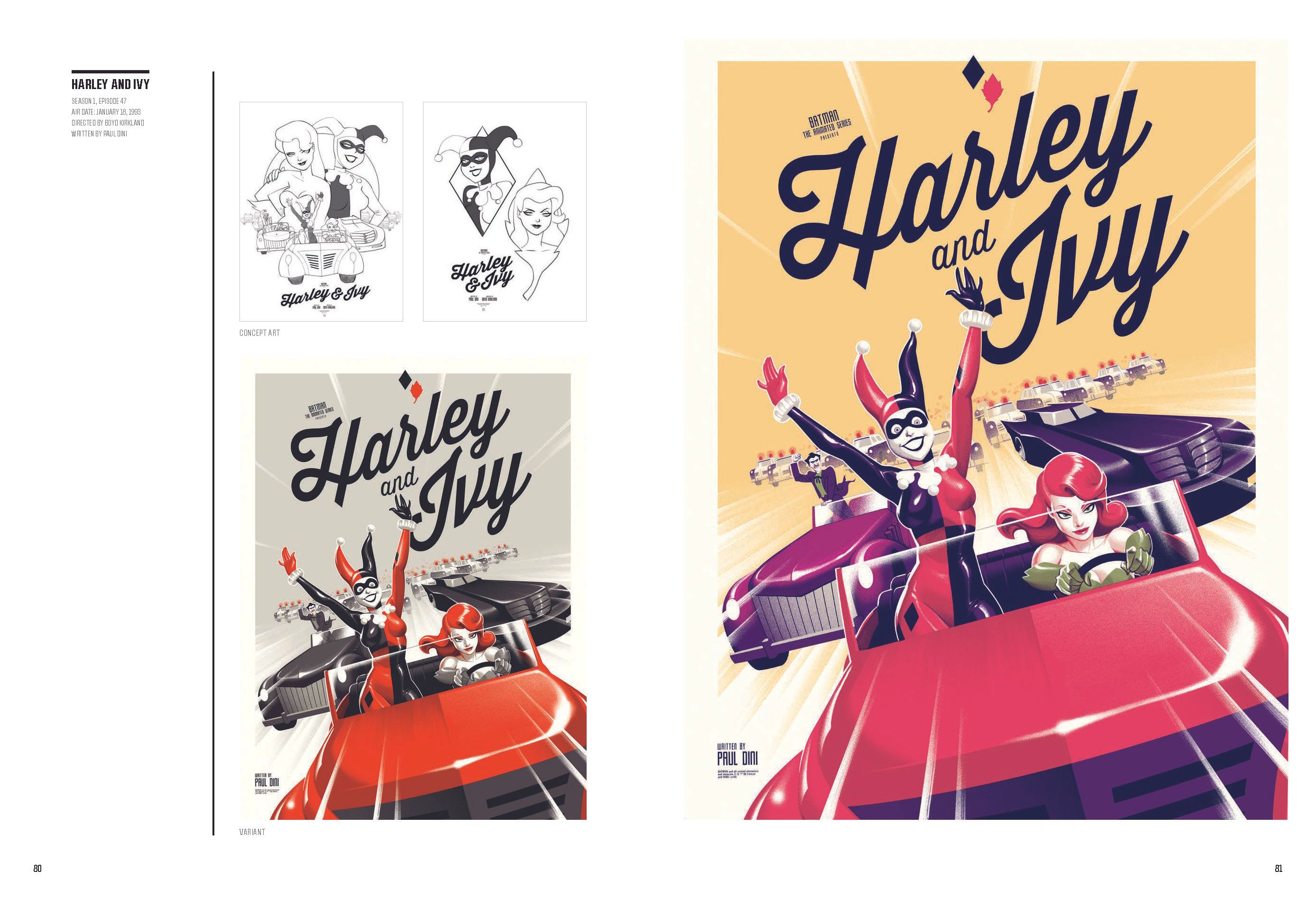 Batman Animated Series The Phantom City Creative Collection Harley and Ivy