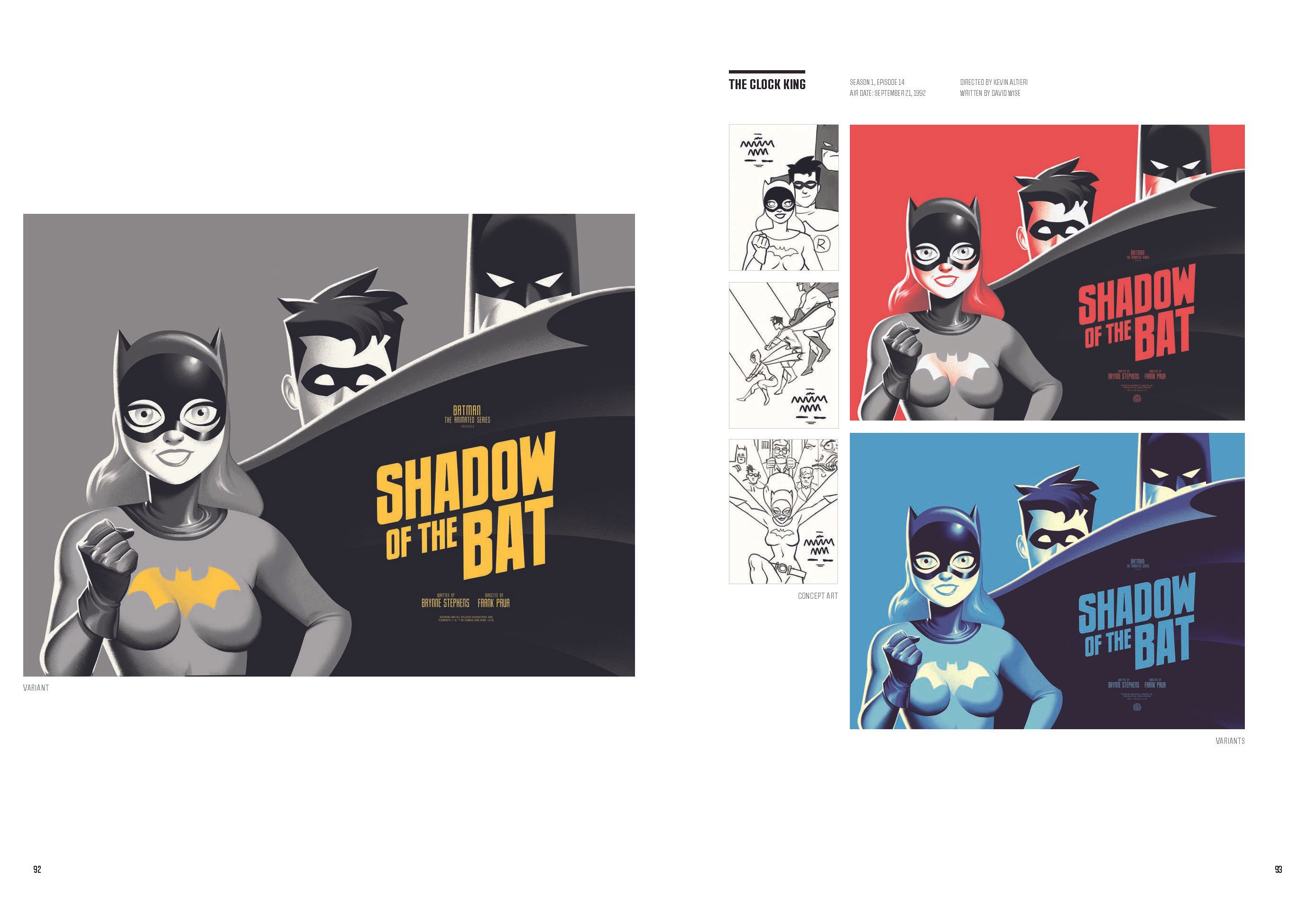Batman Animated Series The Phantom City Creative Collection Shadow of the Bat