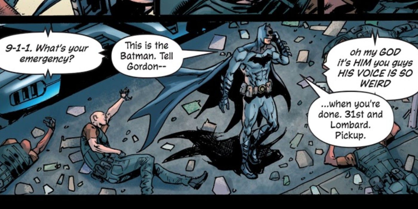Batman&rsquo;s voice apparently sounds weird