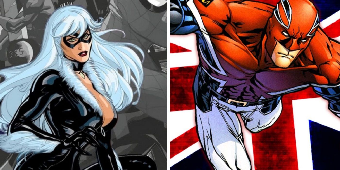 Black Cat and Captain Britain