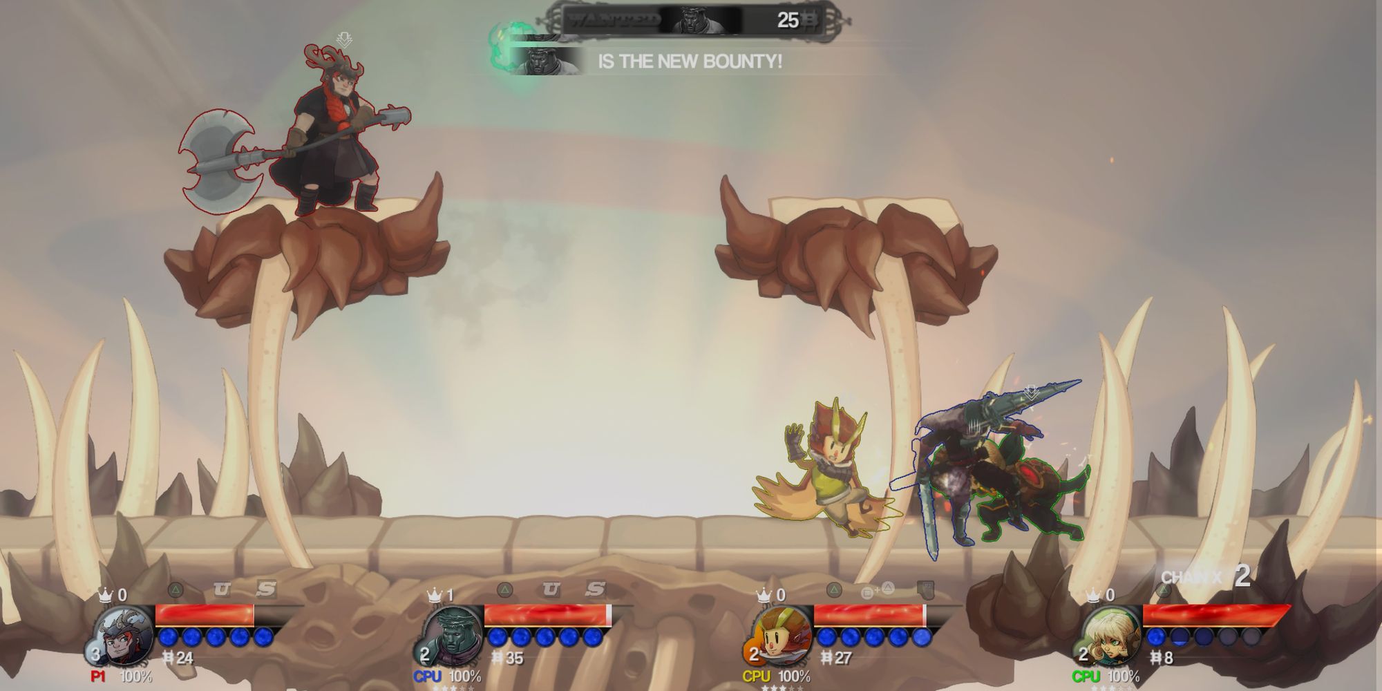 Bounty Battle Versus Mode Screenshot