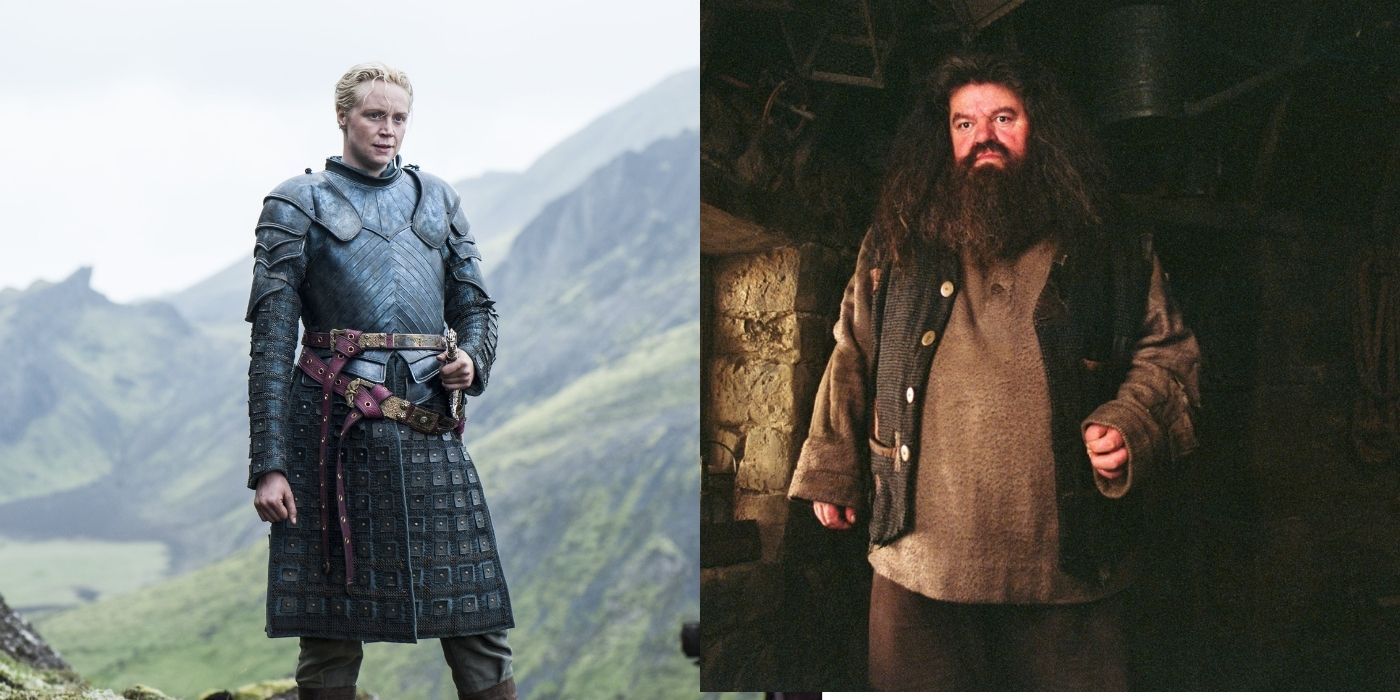 Brienne Of Tarth &amp; Rubeus Hagrid