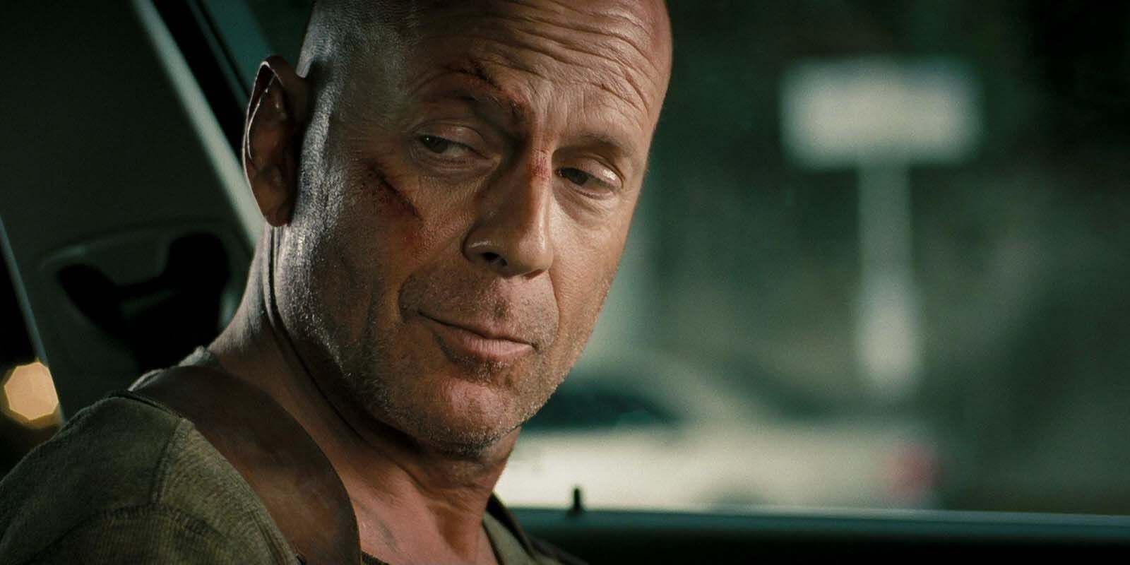Bruce Willis as John McClane in Live Free or Die Hard