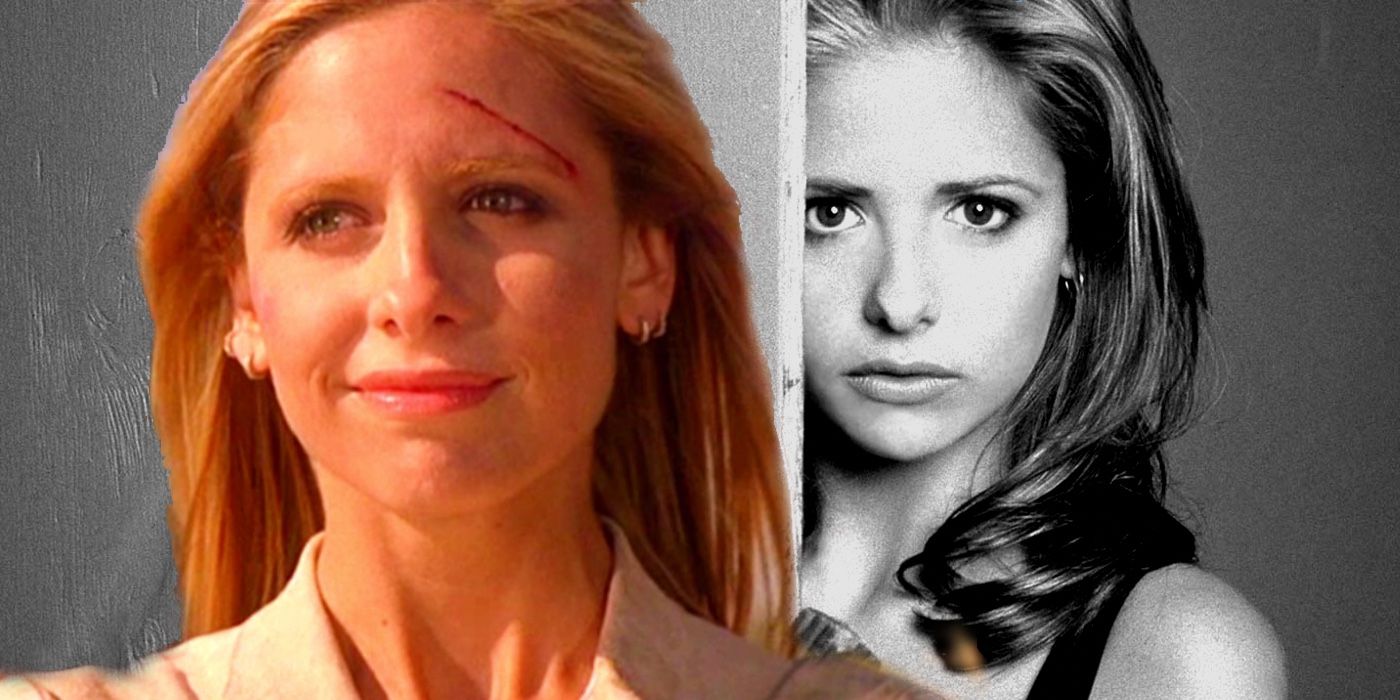 Buffy the Vampire Slayer Sarah Michelle Gellar Season 7 and Season 1