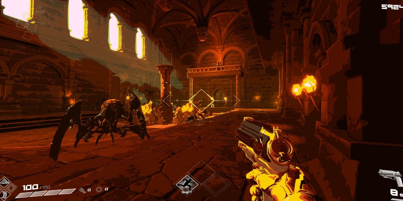 Bullets Per Minute, enemies, crosshair lineup