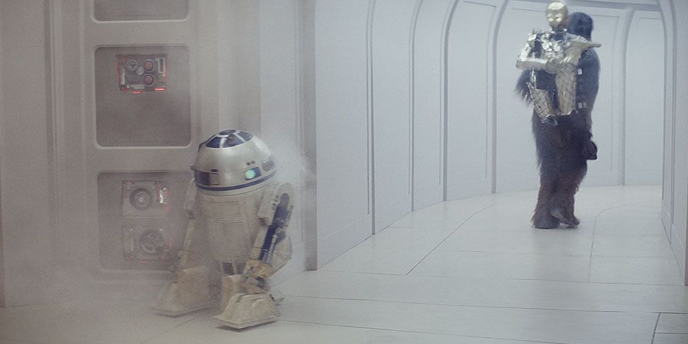 R2-D2 mixes up a power socket with a computer terminal in the Empire Strikes Back