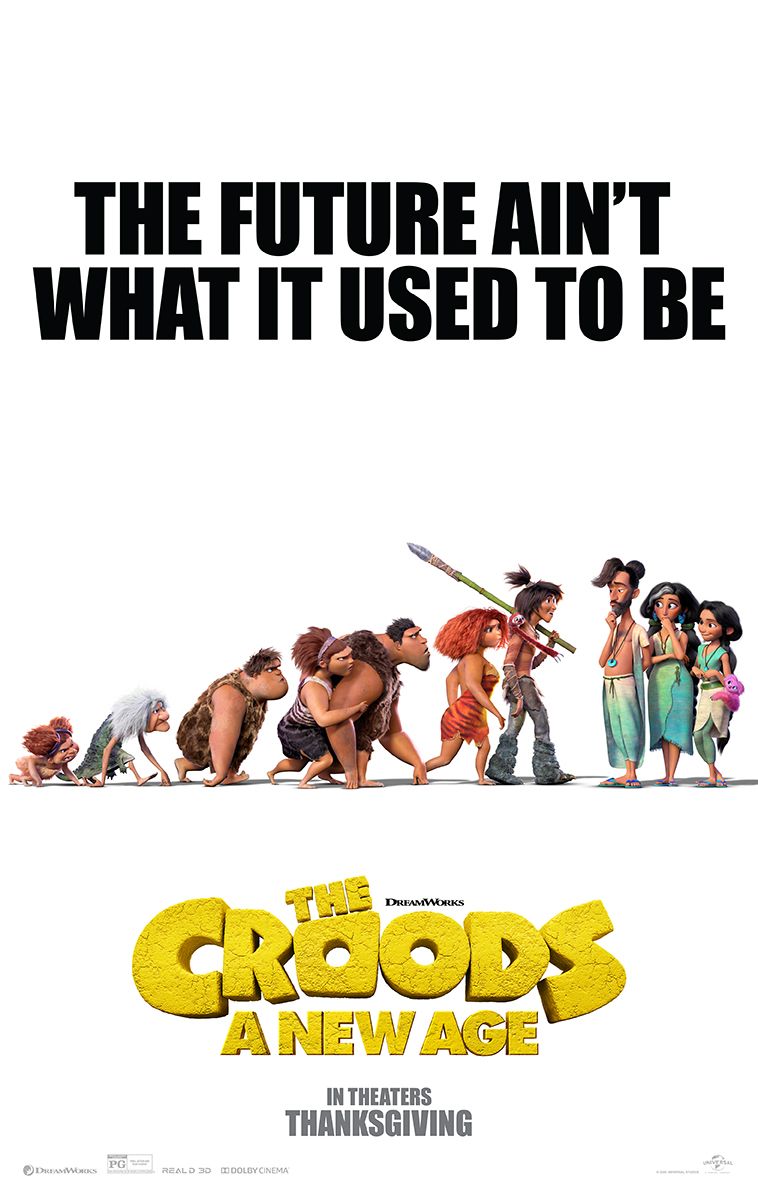 Croods 2 Movie Poster Highlights The Sequel’s New Release Date