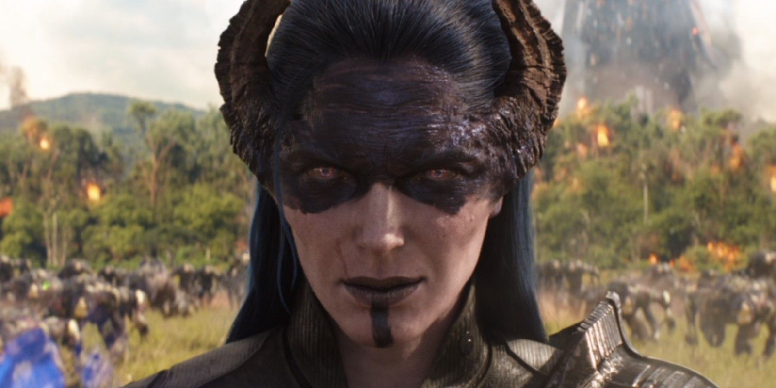 Carrie Coon como Proxima Midnight em Vingadores Guerra Infinita