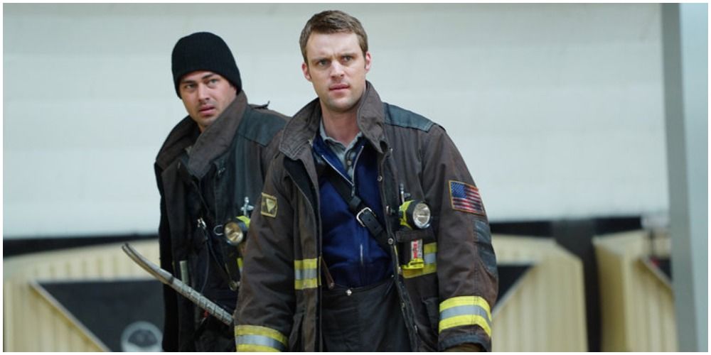 Casey and Severide in Chicago Fire