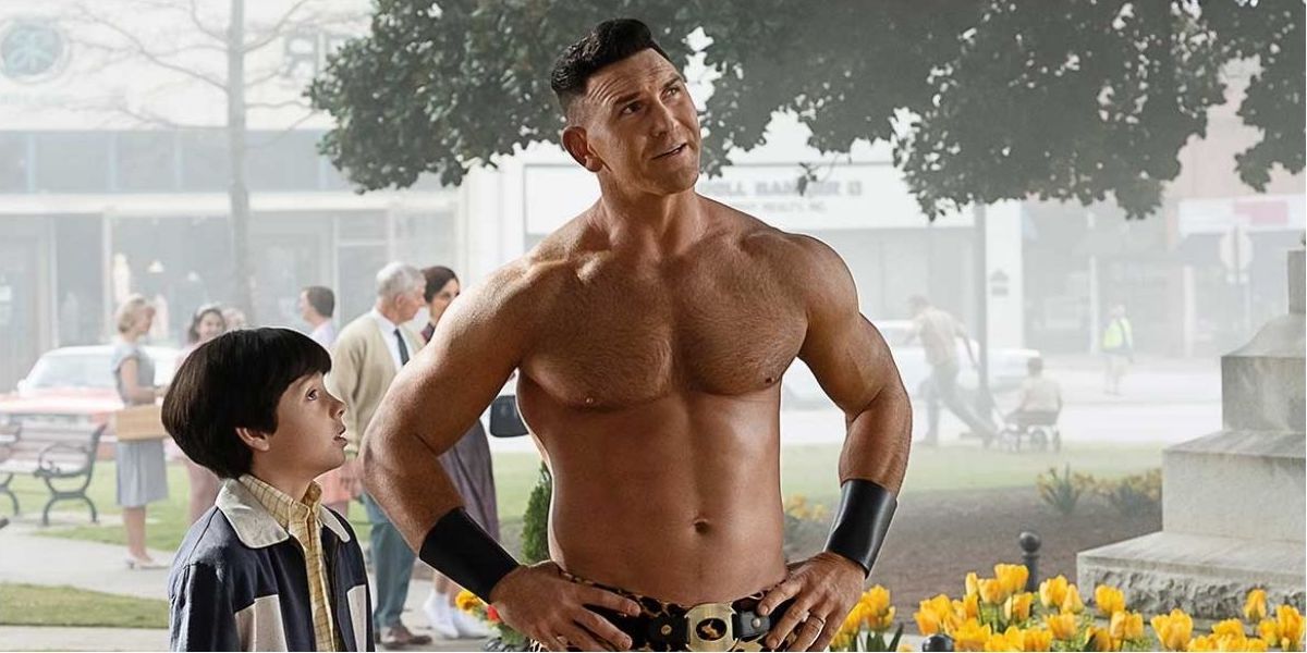 Characters: Flex Mentalo standing with Child