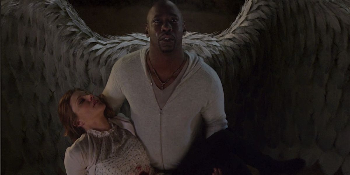 Charlotte's death in season 3, episode 23 of Lucifer