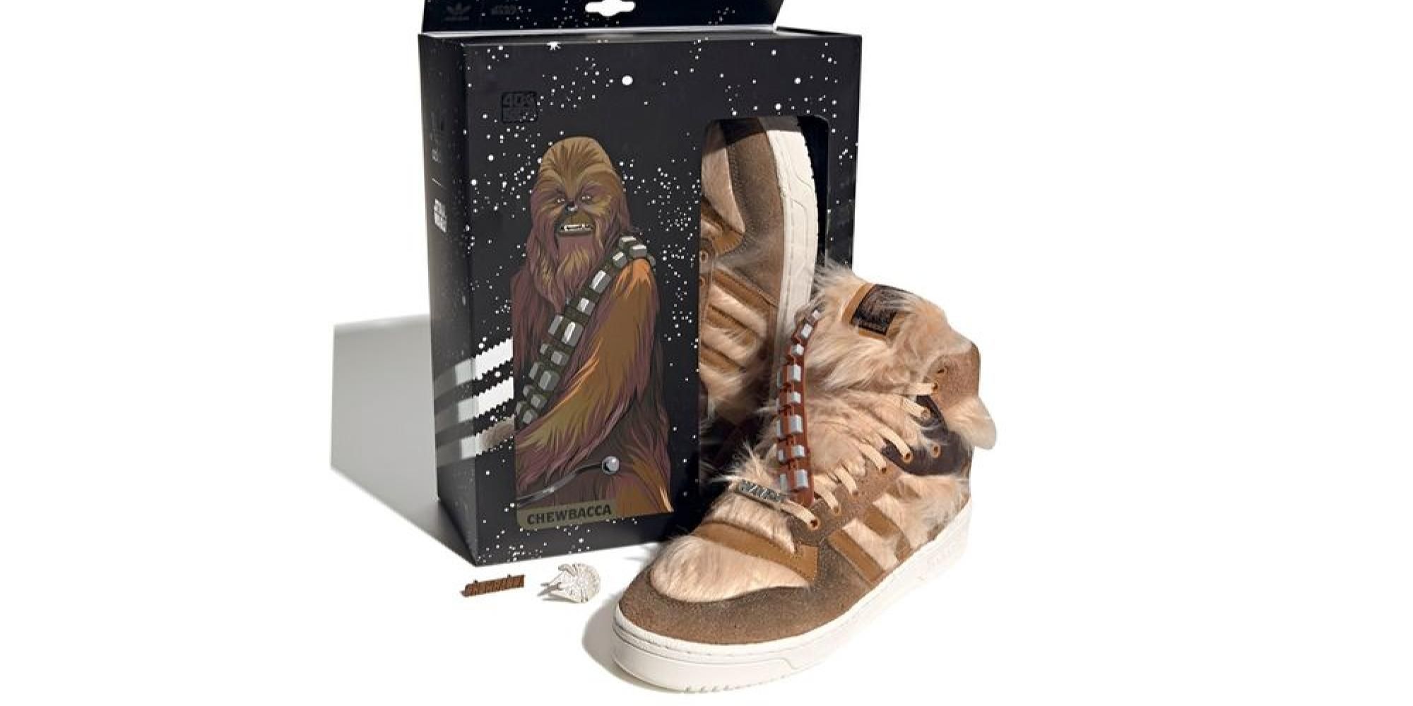 Chewbacca themed shoes