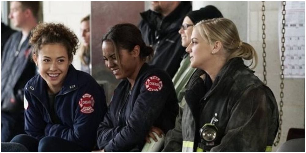 Brett Gabby and Chilli on Chicago Fire