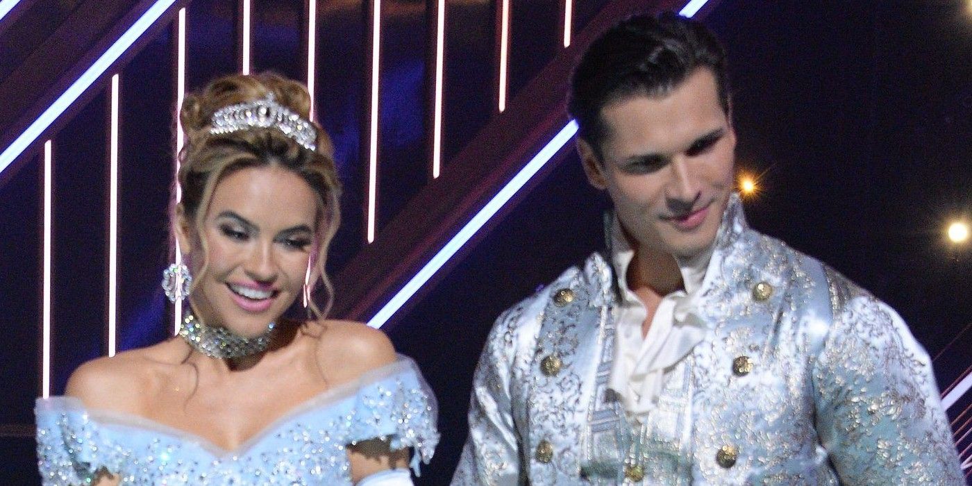 Chrishell Stause as Cinderella on Dancing with the Stars