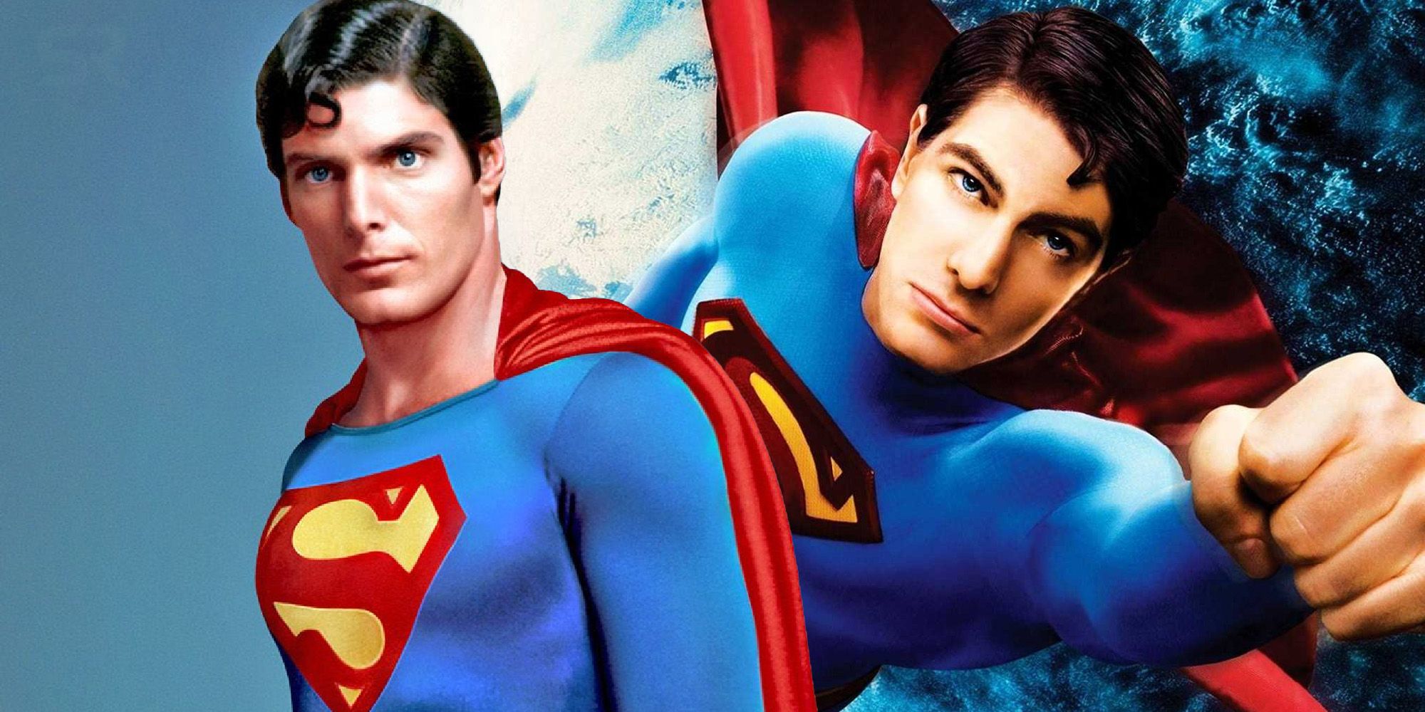 Christopher reeves brandon routh superman returns