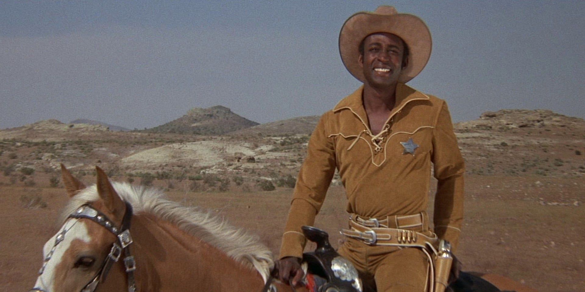 Cleavon Little as Sheriff Bart in Blazing Saddles
