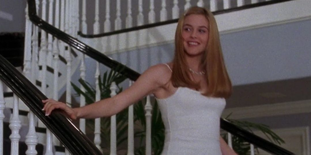 Cher (Alicia Silverstone) wearing her Calvin Klein dress in &quot;Clueless.&quot;