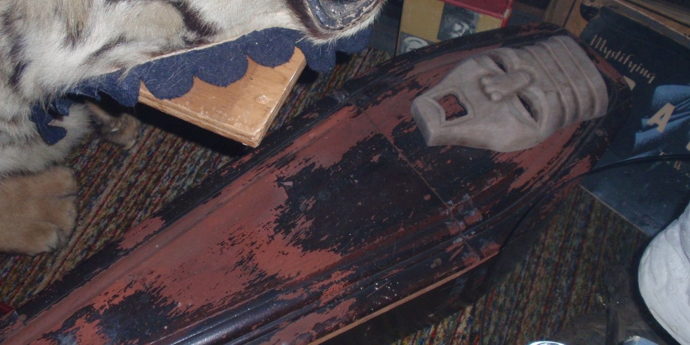 Coffin from Warren Occult Museum