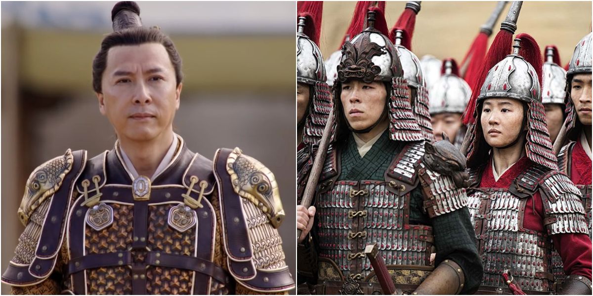 Commnader Tung and Soldiers in Mulan live-action 2020