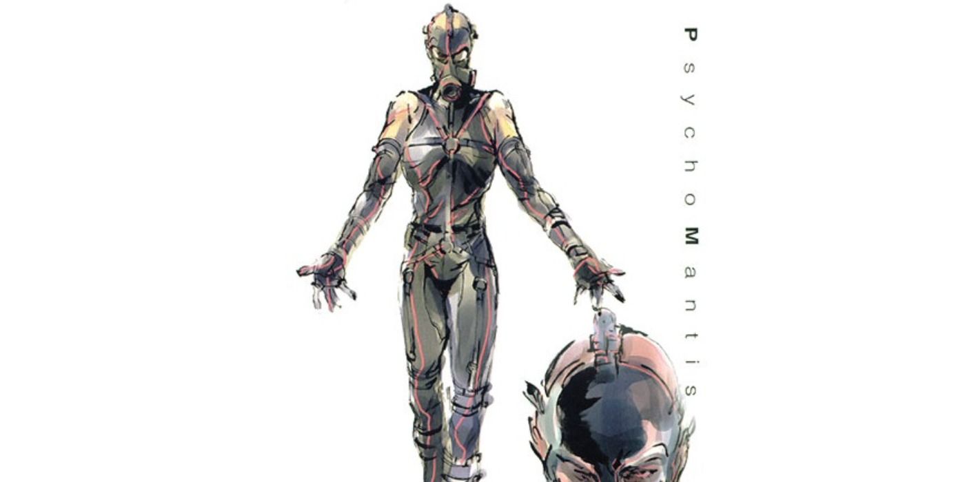 Concept Art Psycho Mantis Metal Gear Solid