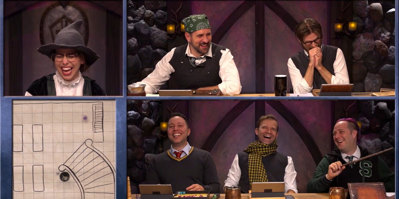 Critical Role and the Club of Misfits D&amp;D Harry Potter