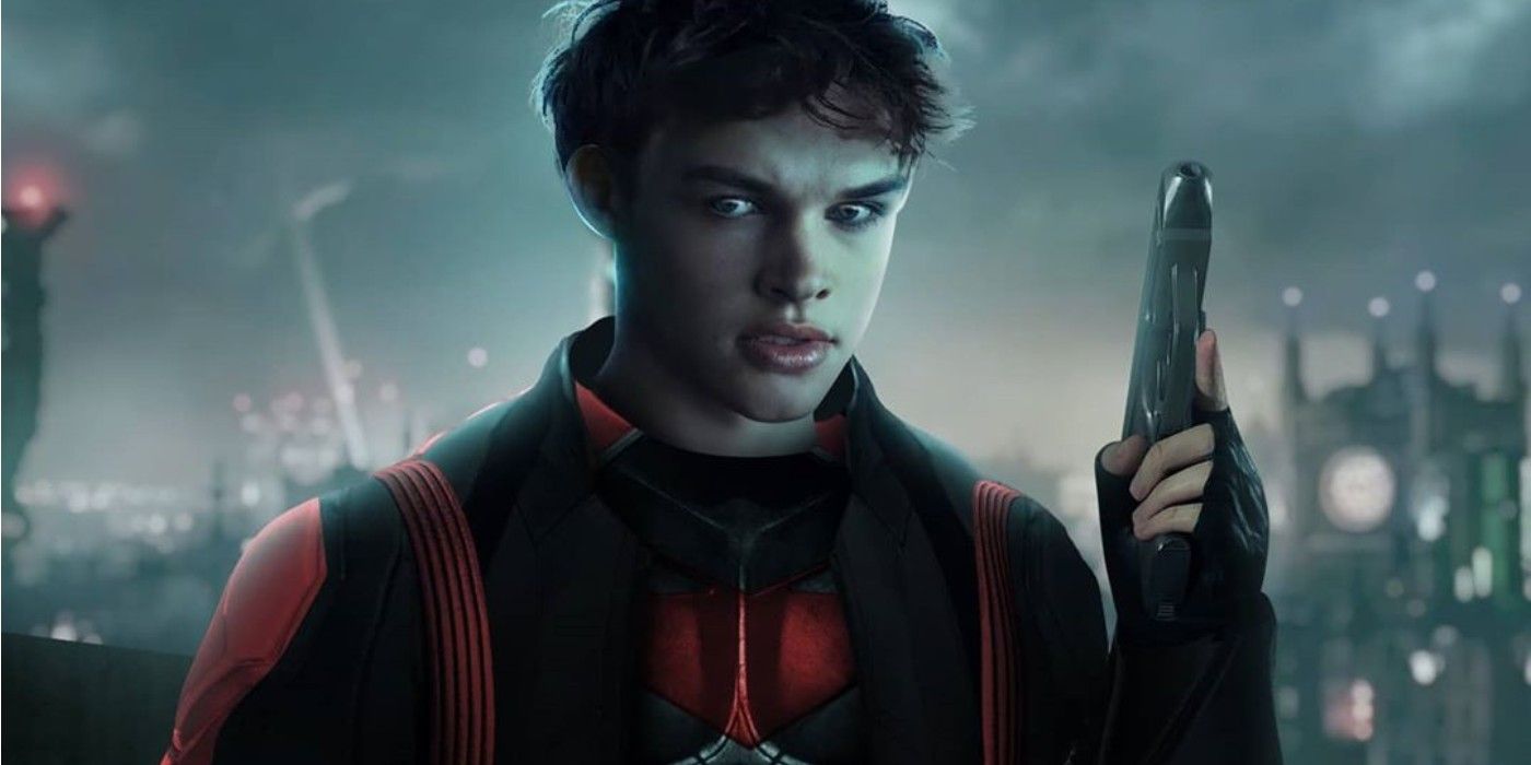 Curran Walters as Red Hood in Titans fan art