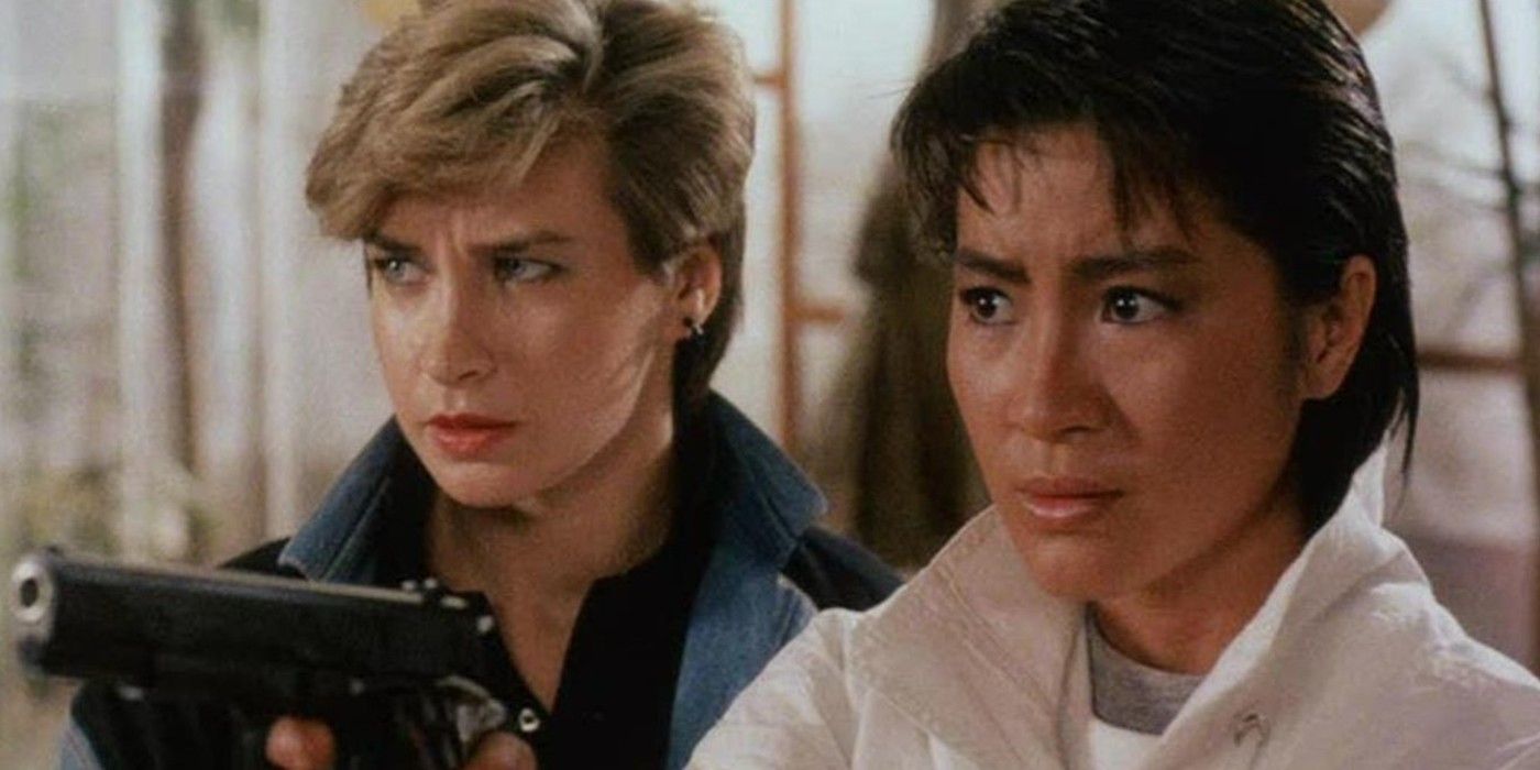 Cynthia Rothrock and Michelle Yeoh image pic