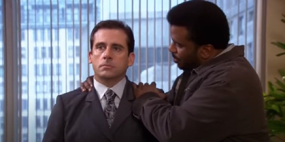 Darryl and Michael in The office