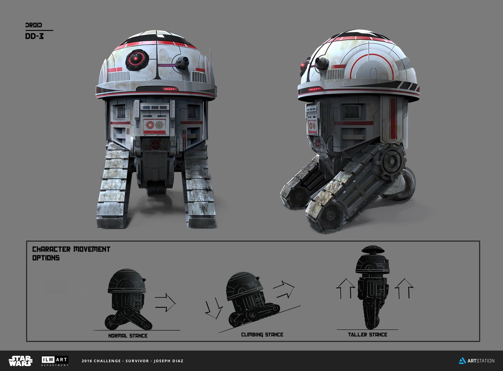battle droid concept art