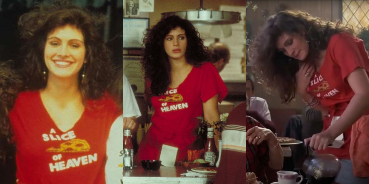 Daisy in her work outfit from Mystic Pizza