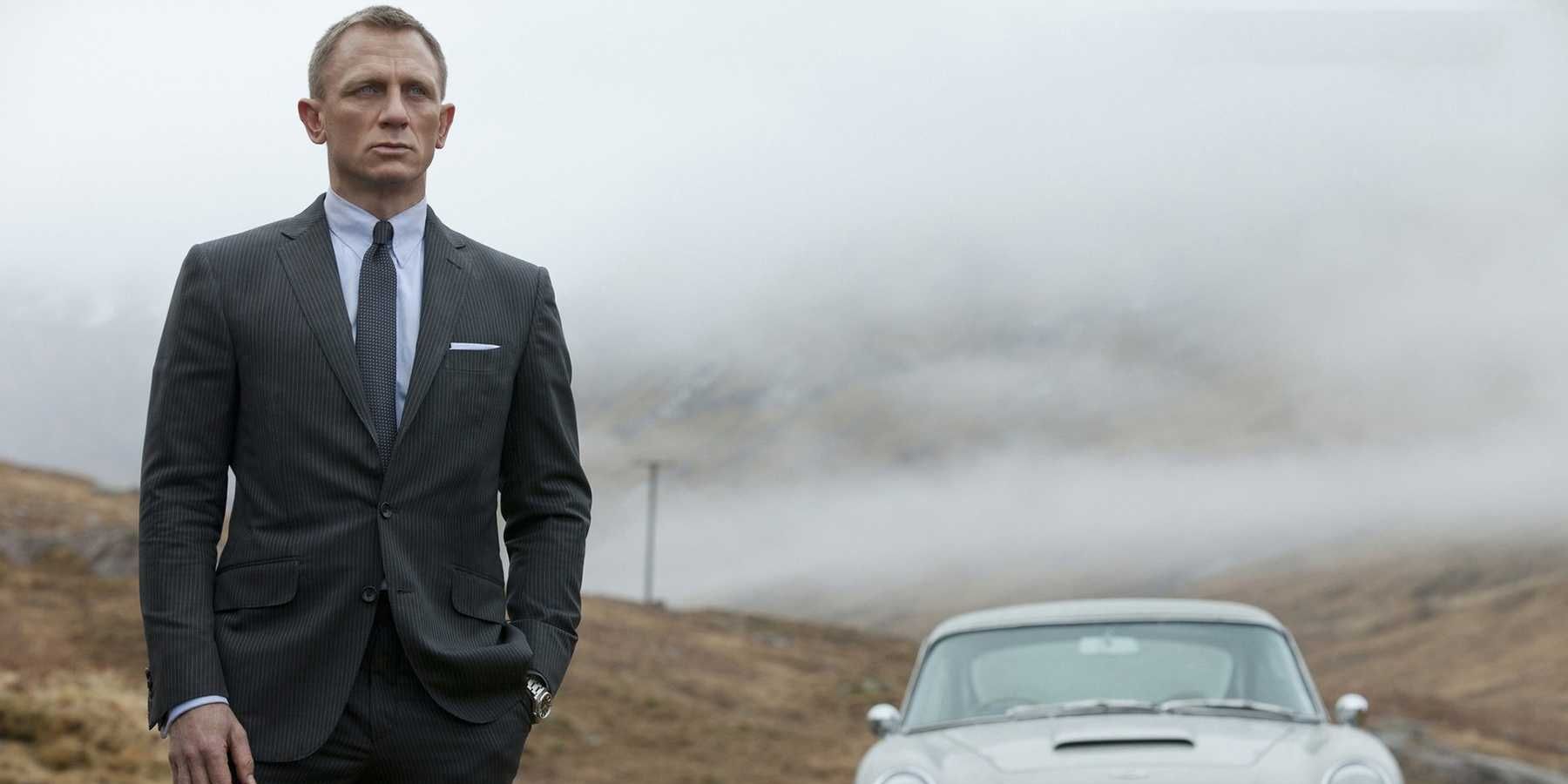 Daniel Craig como James Bond em Skyfall