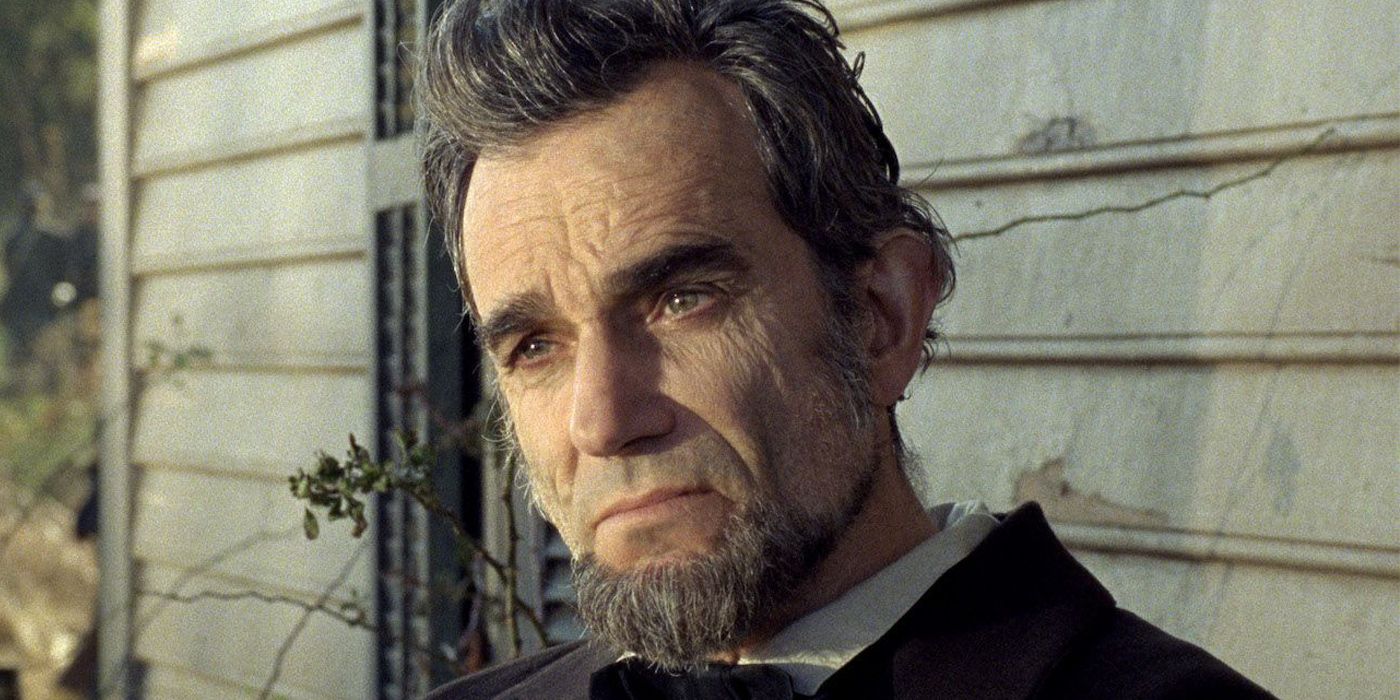 Daniel Day Lewis looking tired in Lincoln