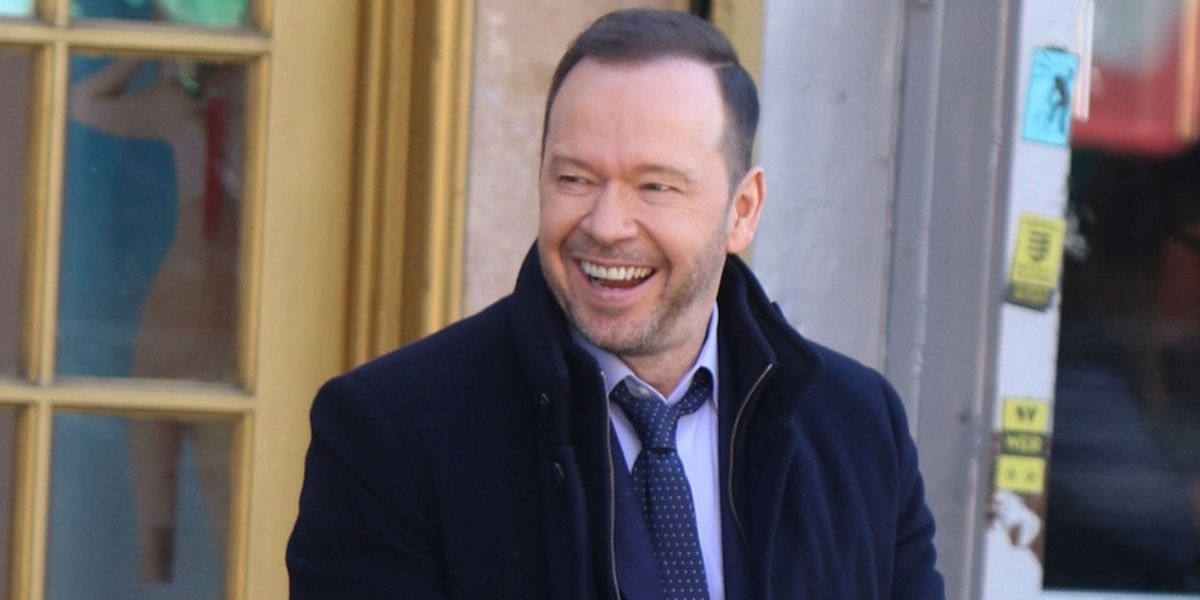 Danny laughing in Blue Bloods