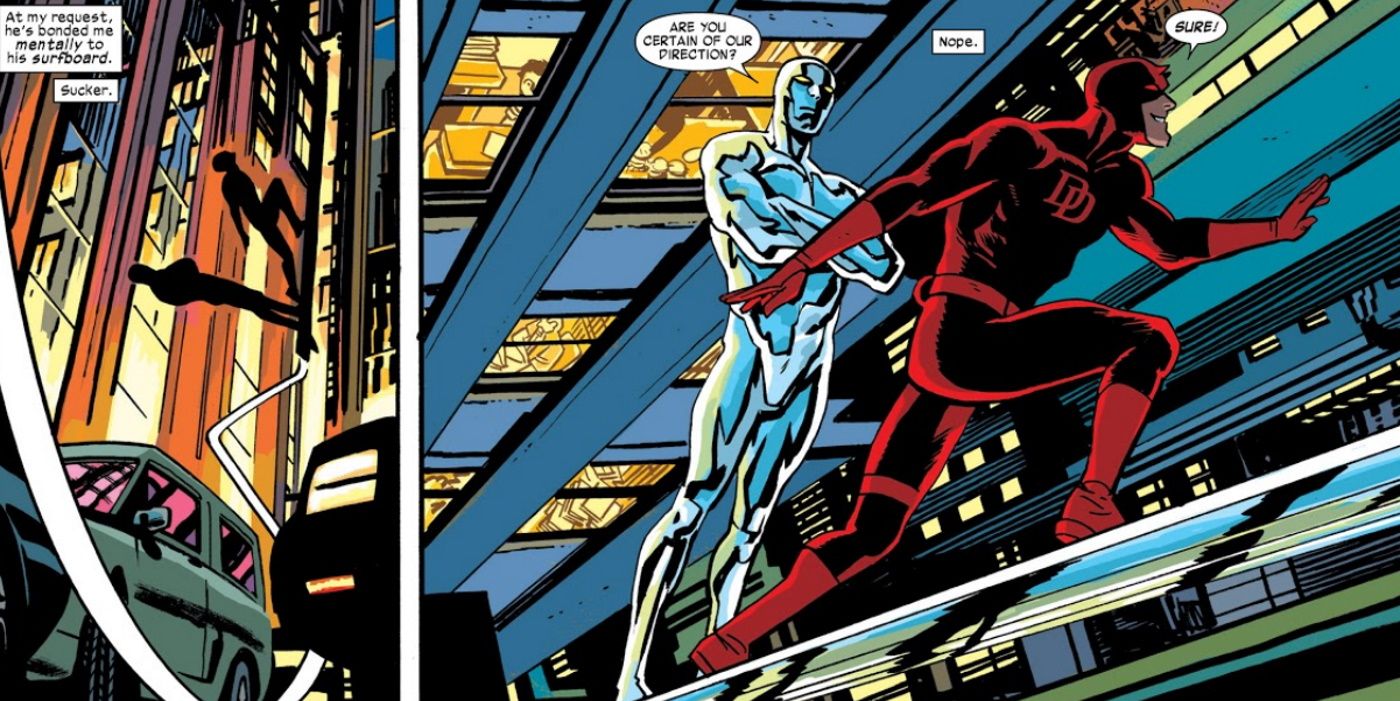 DAREDEVIL Once Became the Silver Surfer (For One Night)