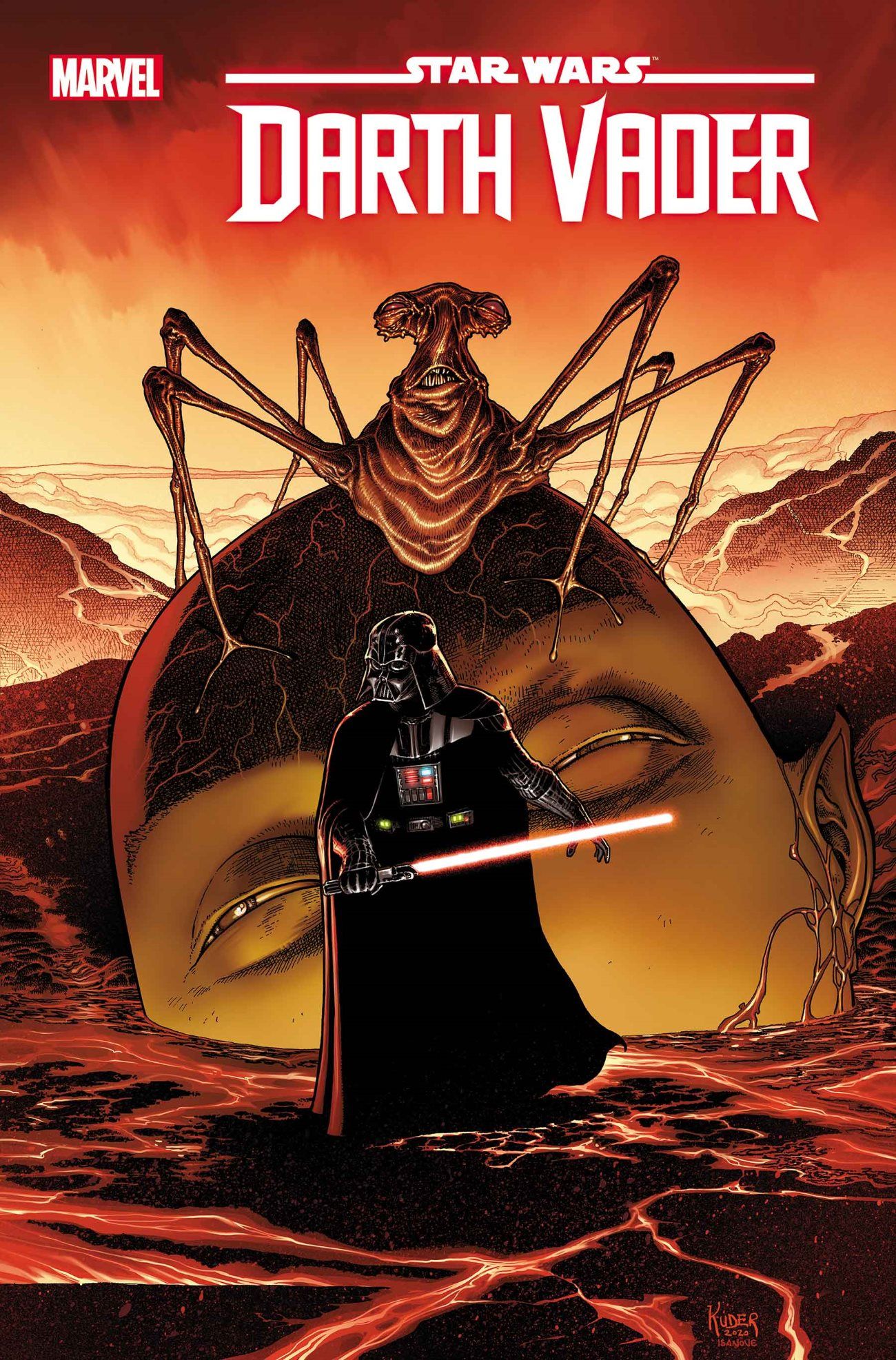 Darth Vader 8 Comic Cover Art