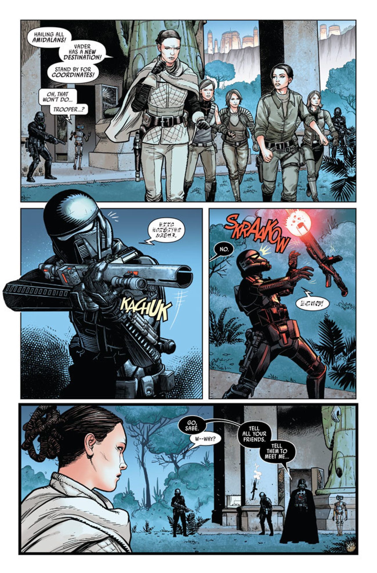 Darth Vader Comic Padme Tomb Preview 5